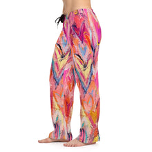 Load image into Gallery viewer, Heart Pajama Pants by Stacy Spangler Art
