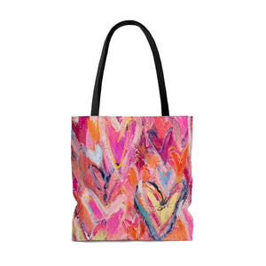 Heart Tote Bag by Stacy Spangler Art