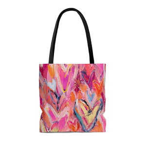 Heart Tote Bag by Stacy Spangler Art
