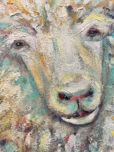 Sheep canvas print