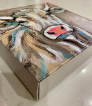 Load image into Gallery viewer, Mabel Cow Canvas print
