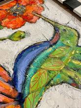 Load image into Gallery viewer, Hummingbird painting

